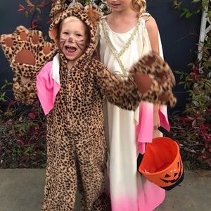 Jaguar/leopard costume.